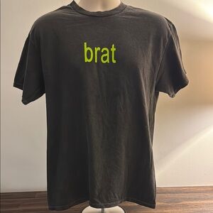 Charli xcx Black T-Shirt for Men